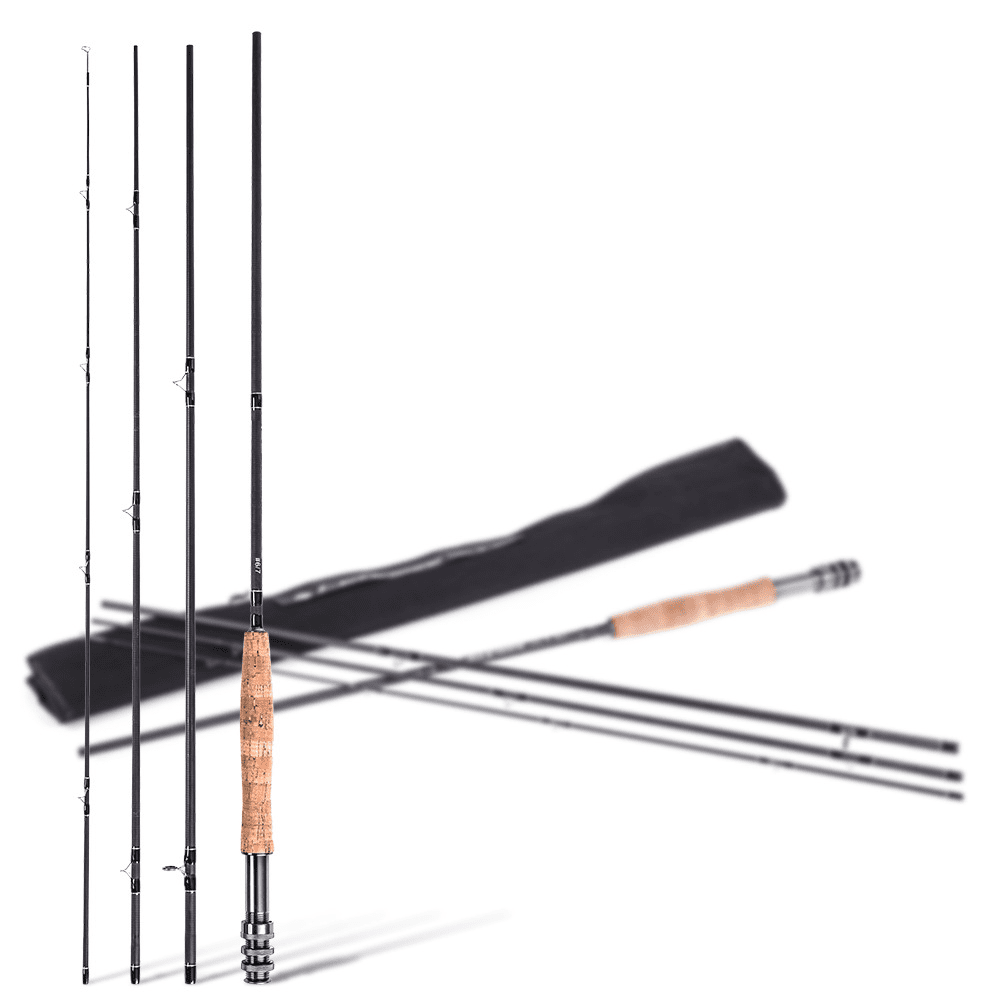 Fly Fishing Rod - 4-Piece Fly Rod, 9 Feet 2.7 Meters