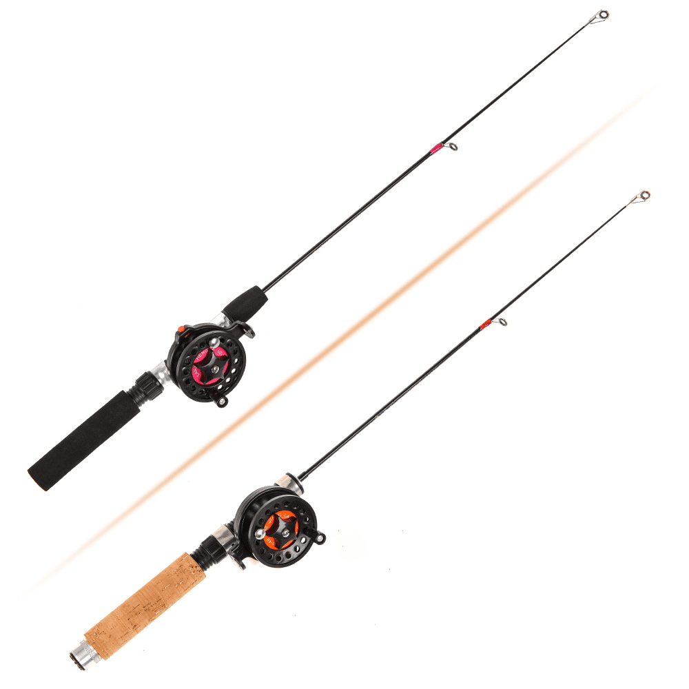 Specialty Rod - Ultra-Short Telescopic Ice Fishing Rod Set